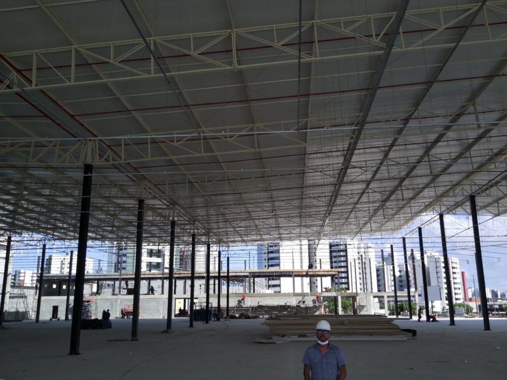 Obra de Construção da Filial da Loja da Carajás – Eusébio/CE